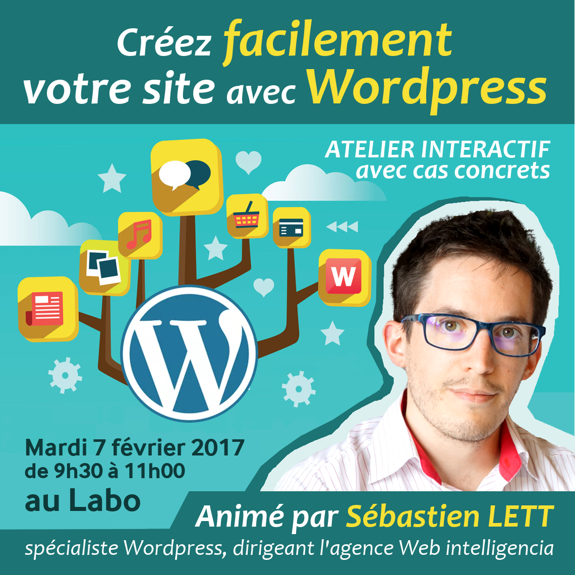 Wordpress atelier au Labo